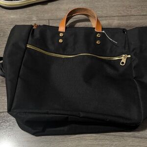 BOULEVARD Black Tote and Crossbody Bag